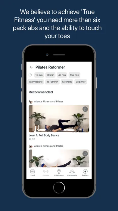 Zrzuty ekranu Atlantis Fitness and Pilates
