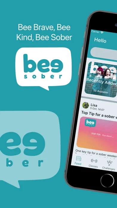 Zrzuty ekranu Bee Sober