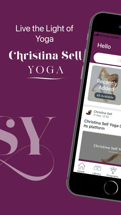 Christina Sell Yoga Online স্ক্রিনশট