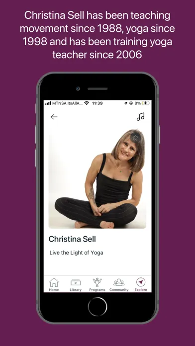 Christina Sell Yoga Online স্ক্রিনশট
