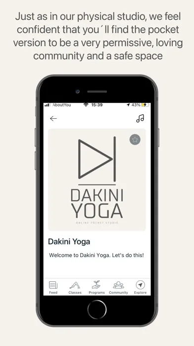 Tangkapan layar Dakini Yoga
