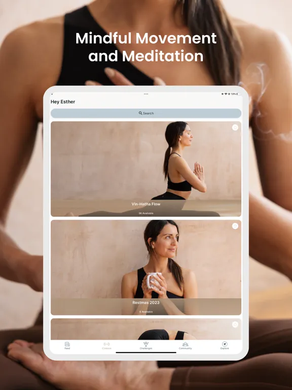 Esther Marie Yoga iPad  স্ক্রিনশট