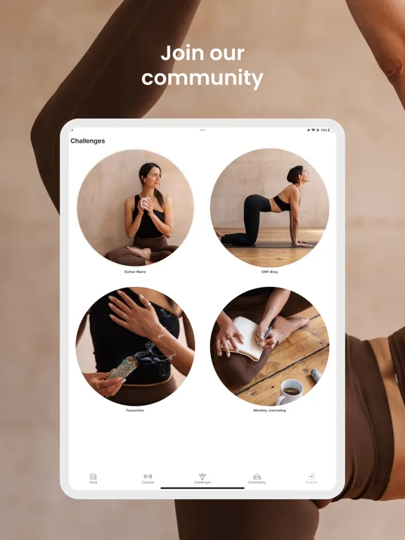 Esther Marie Yoga iPad  স্ক্রিনশট