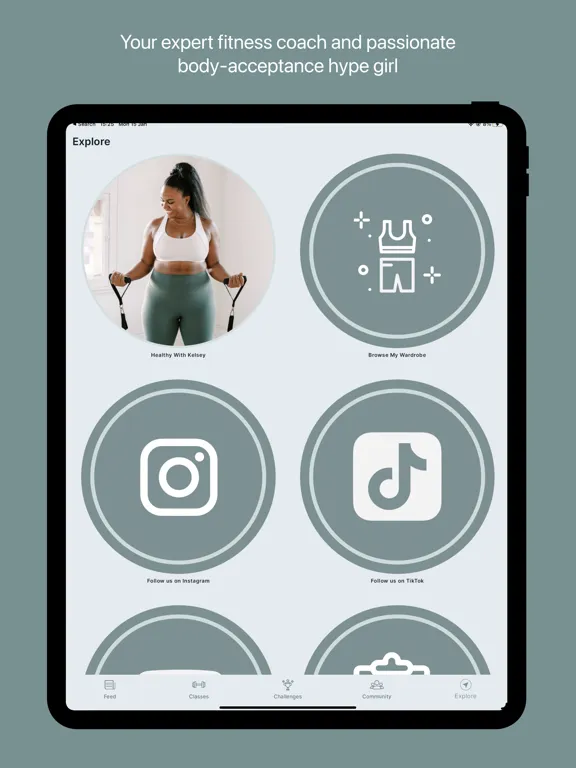 Capturas de pantalla de Healthy with Kelsey iPad 