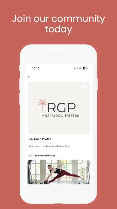 Real Good Pilates应用截图