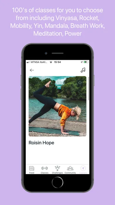Capturas de pantalla de The Jungle • Roisin Hope Yoga