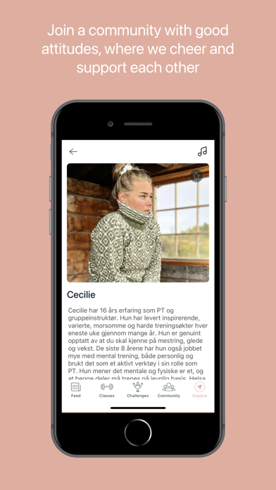 STERKERE med Cecilie應用截圖