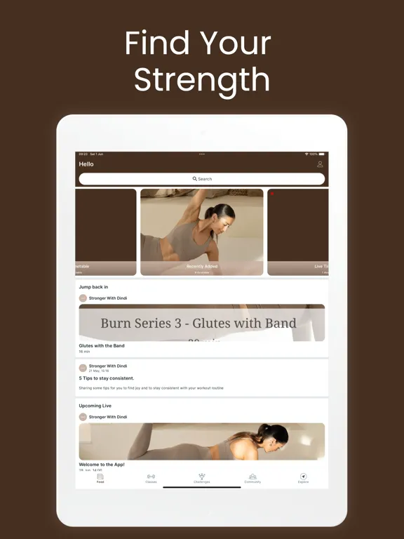 Скриншоты Stronger With Dindi iPad 
