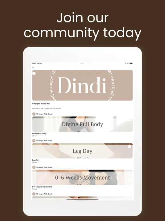 Скриншоты Stronger With Dindi iPad 
