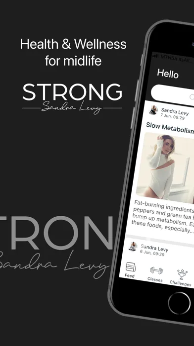 Captures d'écran de Strong With Sandra Levy
