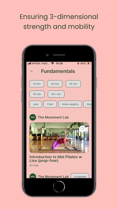 Скриншоты The Movement Lab On-Demand
