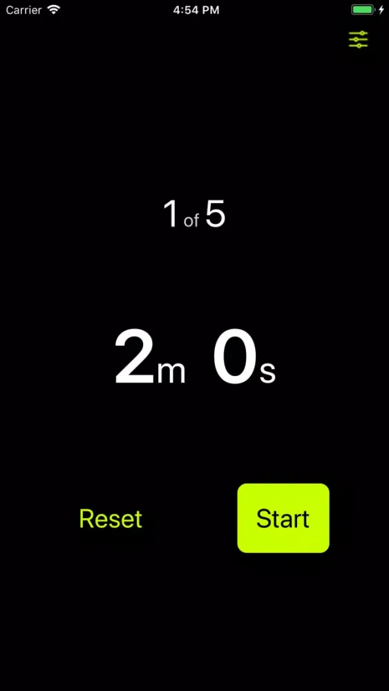 Ảnh chụp màn hình của SPPTimer