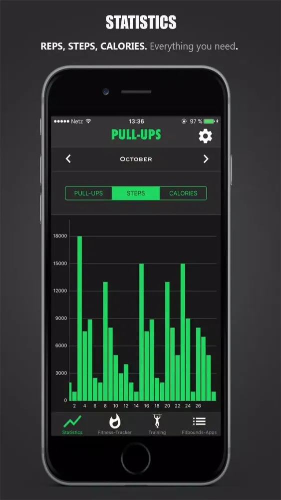 Fitbounds Pull-Ups PRO Trainer Ekran Görüntüleri