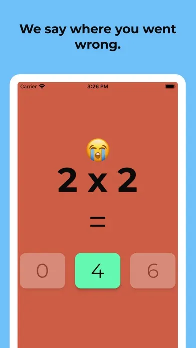 Tangkapan skrin Quick Maths Kids