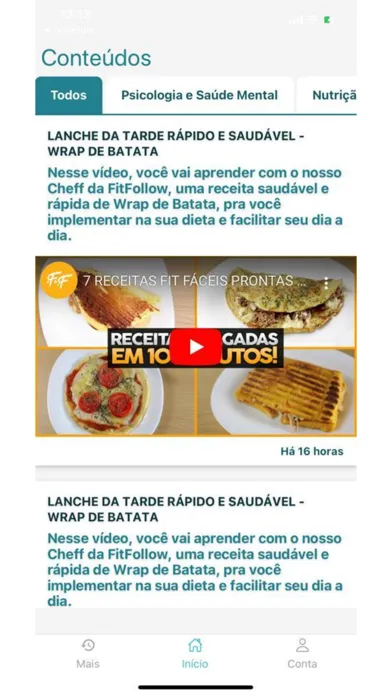 FitFollow Ekran Görüntüleri