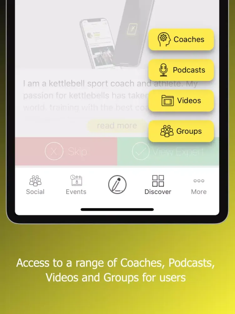 Fitness Network iPad  स्क्रीनशॉट