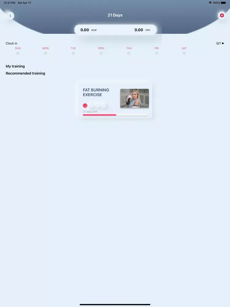 21 Loss Weight Workout Women iPad  স্ক্রিনশট