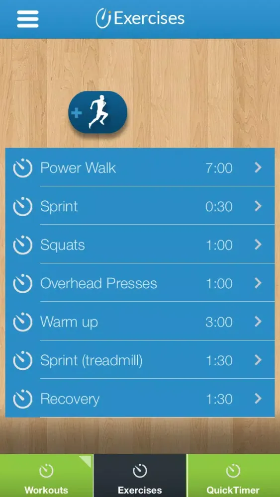 Interval Fit Screenshots