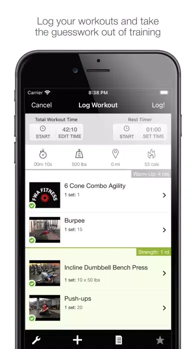 FWA-Fitness应用截图