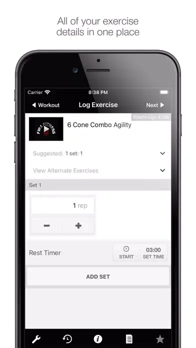 FWA-Fitness应用截图
