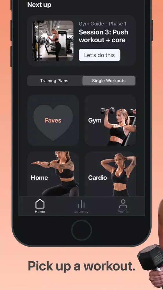 Capturas de pantalla de Movin' – Home and Gym Workouts