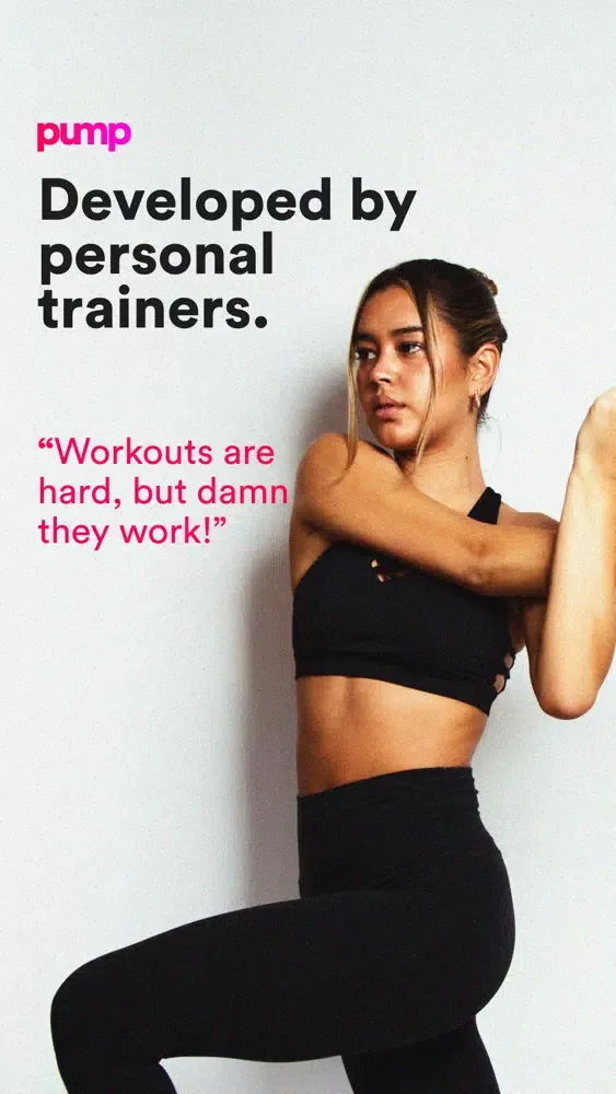 ภาพหน้าจอของ Pump: Home Workouts for Women
