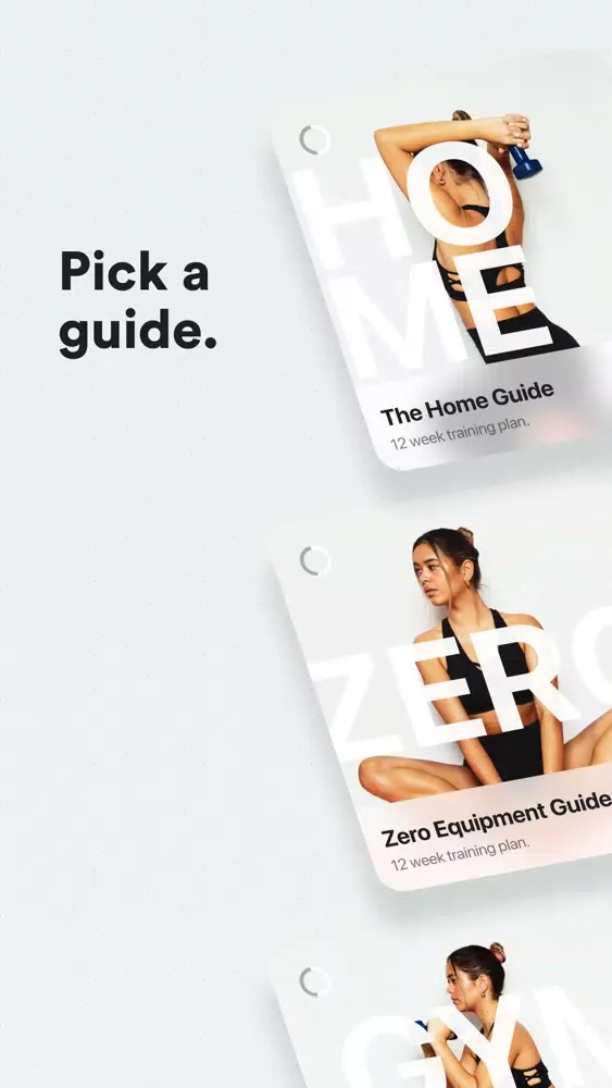 ภาพหน้าจอของ Pump: Home Workouts for Women