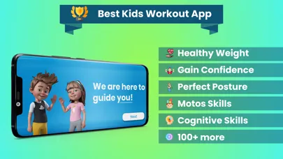 Fitness for Kids: Kids Workout Ekran Görüntüleri