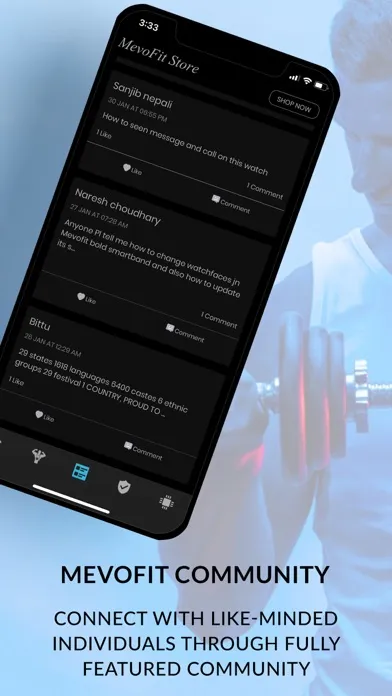 MevoFit Fitness Tracker App应用截图