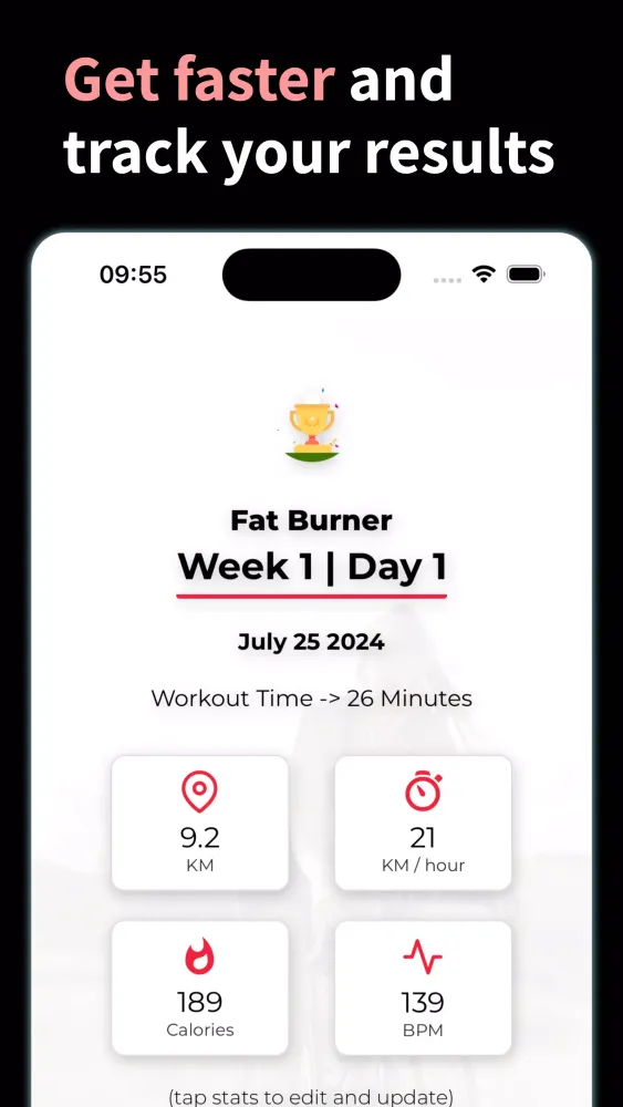 Captures d'écran de Exercise Bike Workouts