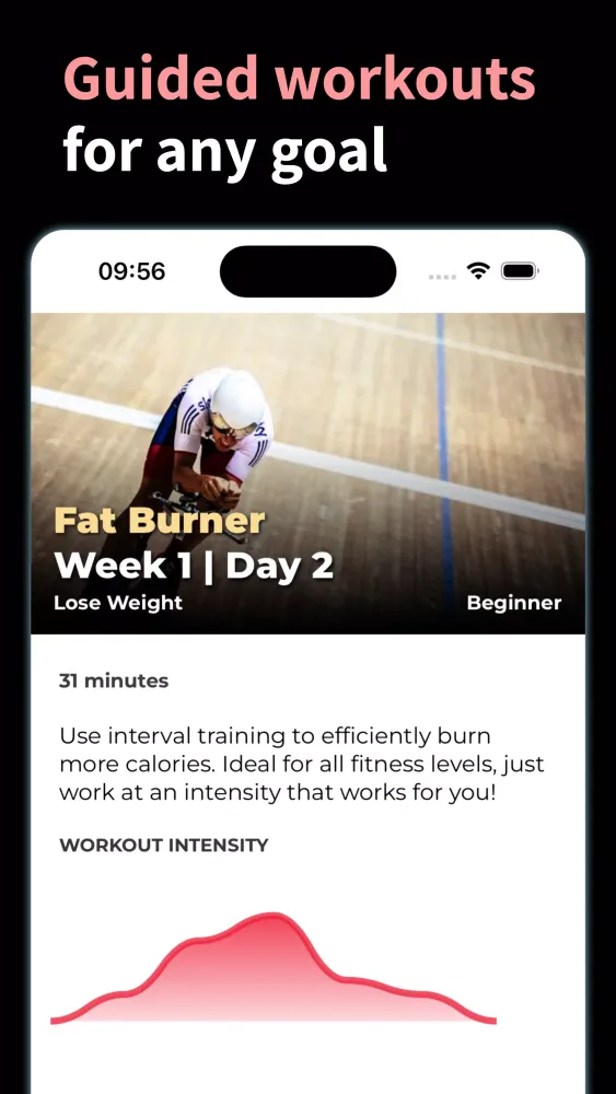 Captures d'écran de Exercise Bike Workouts
