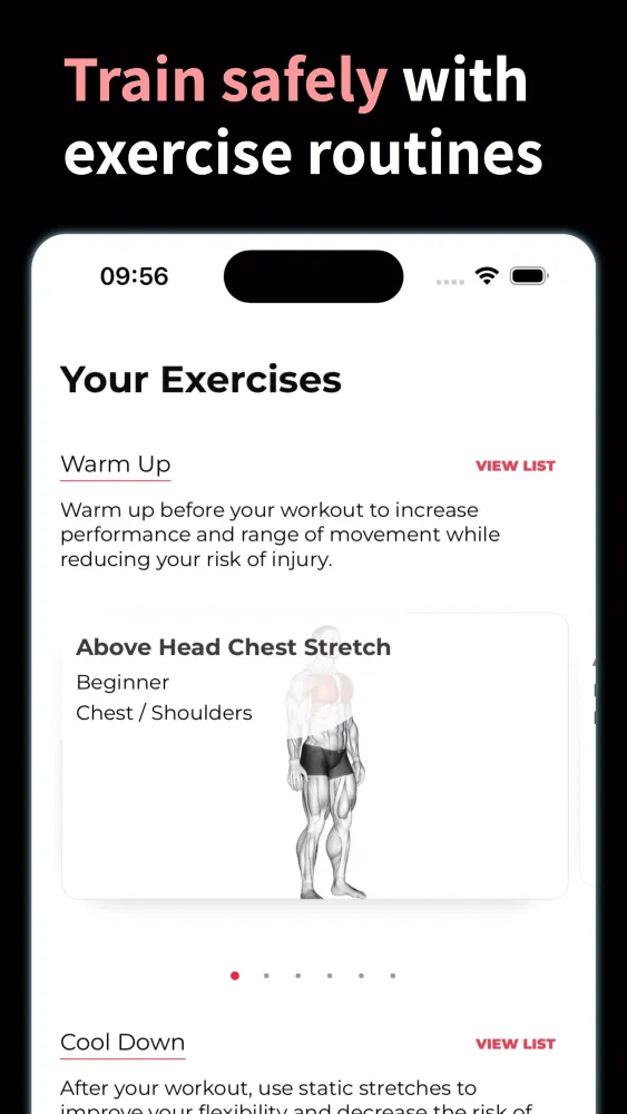 Captures d'écran de Exercise Bike Workouts
