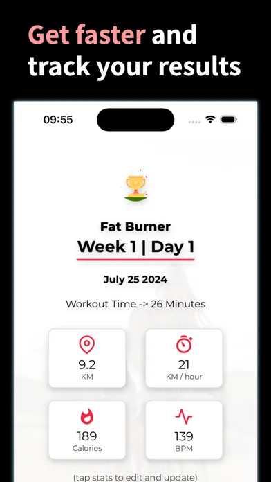 Captures d'écran de Exercise Bike Workouts
