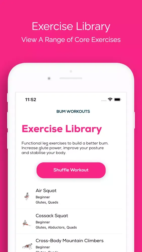 Glute Workouts For Women + Screenshots