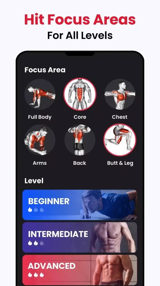Screenshot di Fitness Coach