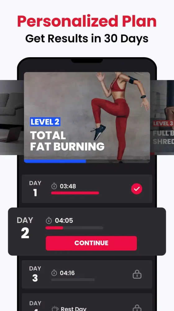 Screenshot di Fitness Coach