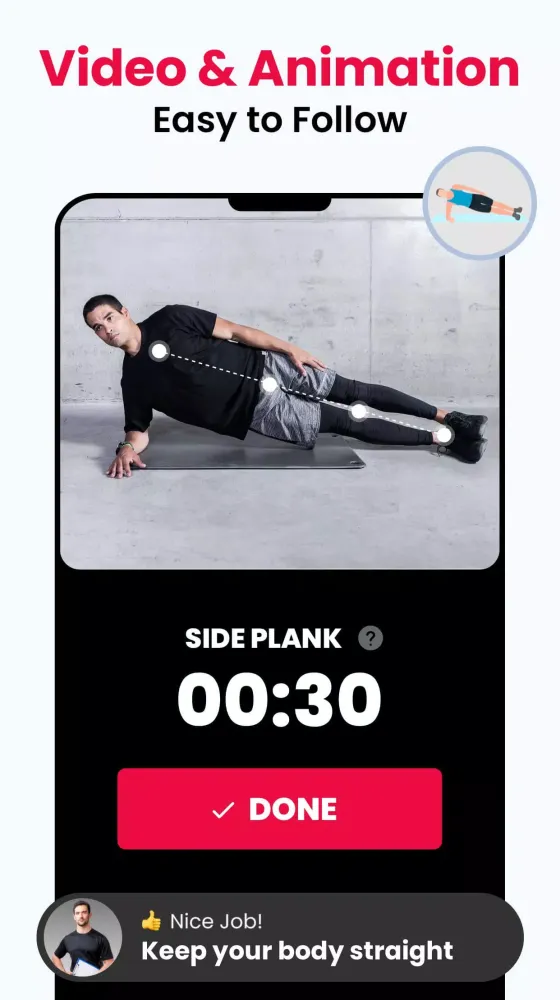 Screenshot di Fitness Coach