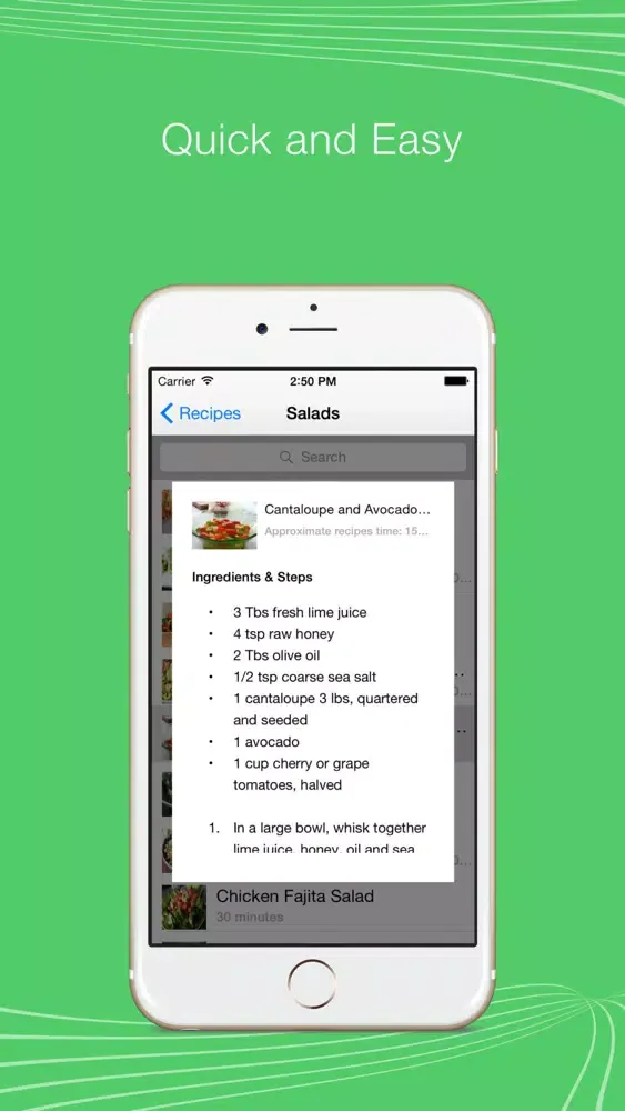 Paleo Meals and Recipes for Fitness スクリーンショット