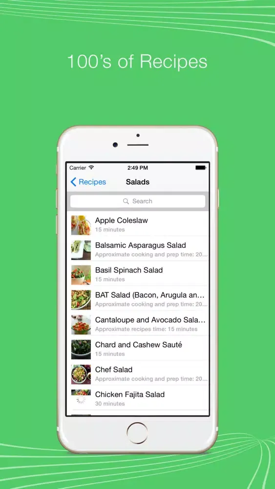 Paleo Meals and Recipes for Fitness スクリーンショット