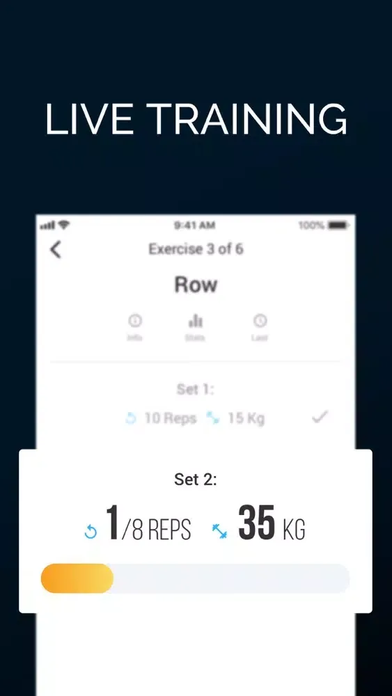 Zrzuty ekranu Fittrack App