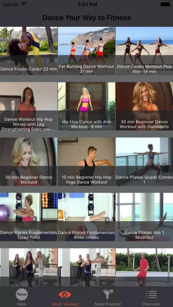 Capturas de tela do FitYou - Fitness video training