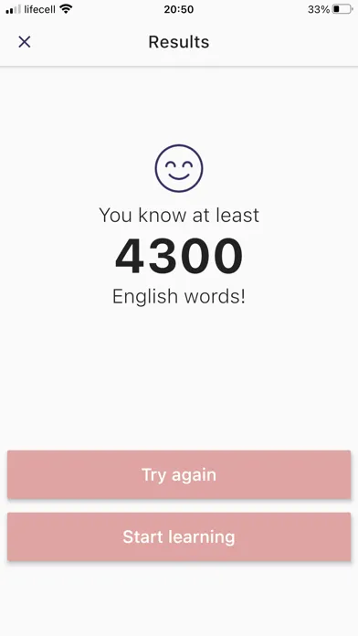 Ảnh chụp màn hình của Learn Top 5000 English Words