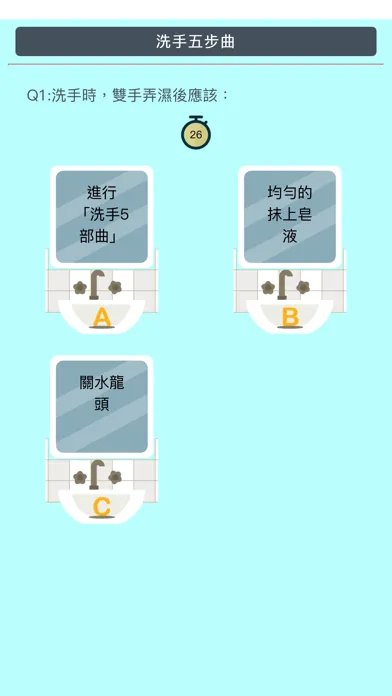Hand Washing スクリーンショット