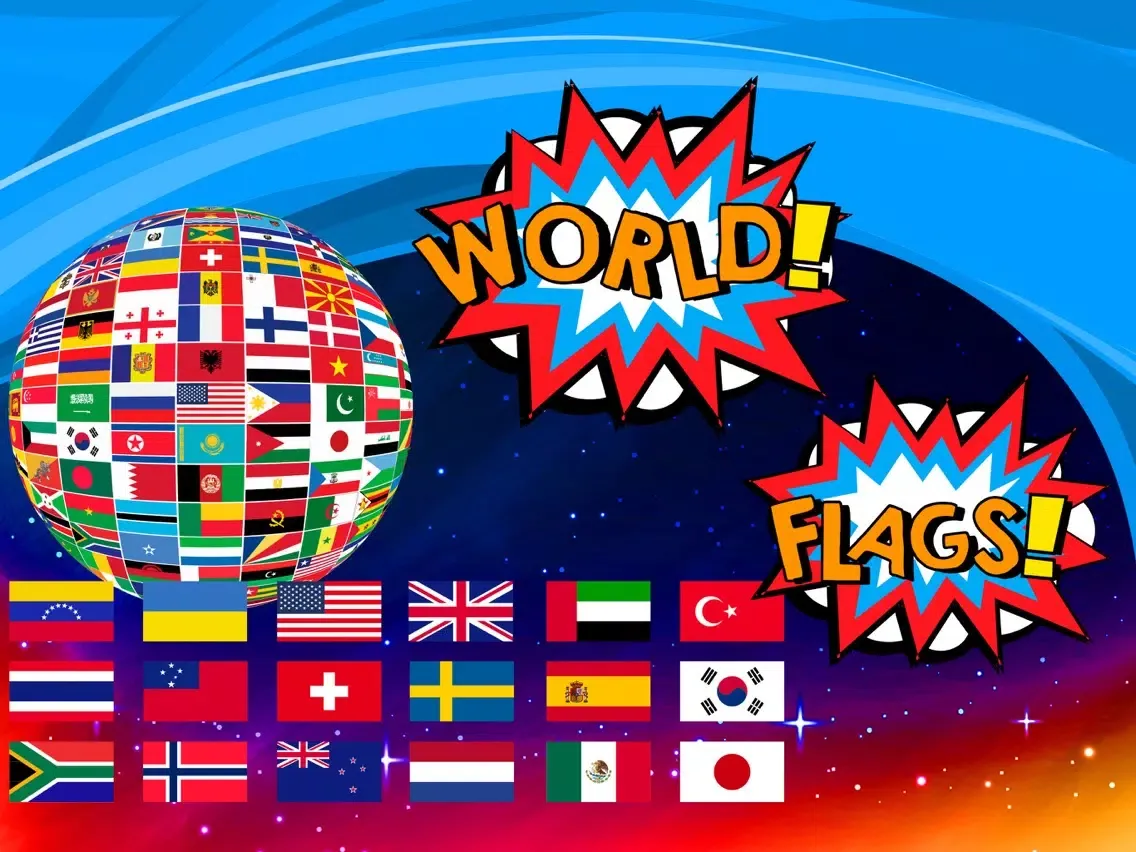 Скриншоты Flags and Cities of the World iPad 