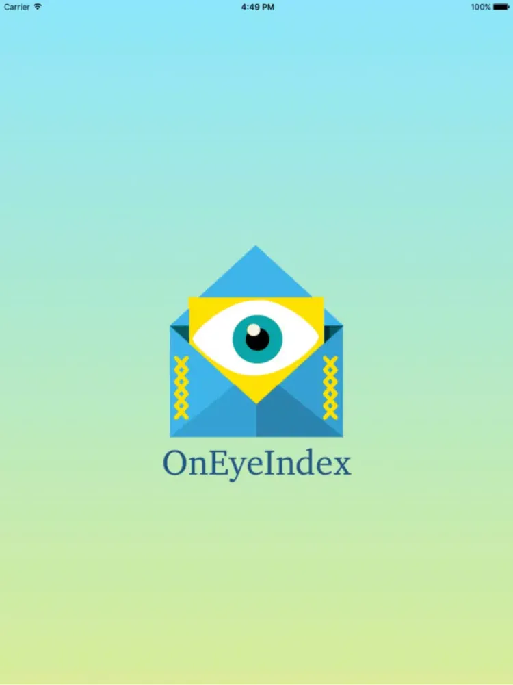 OnEyeIndex - новый почтовый индекс в Казахстане iPad  스크린샷