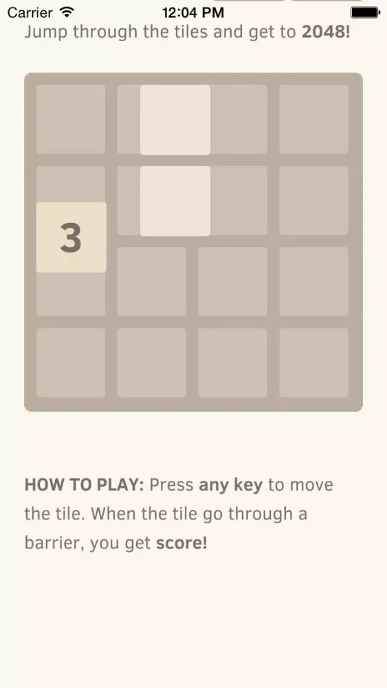 Скриншоты Flappy 2048 : Fly to 2048 and don't touch any white tile.