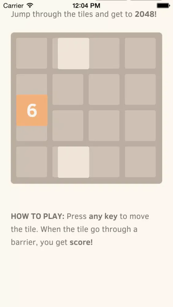Скриншоты Flappy 2048 : Fly to 2048 and don't touch any white tile.