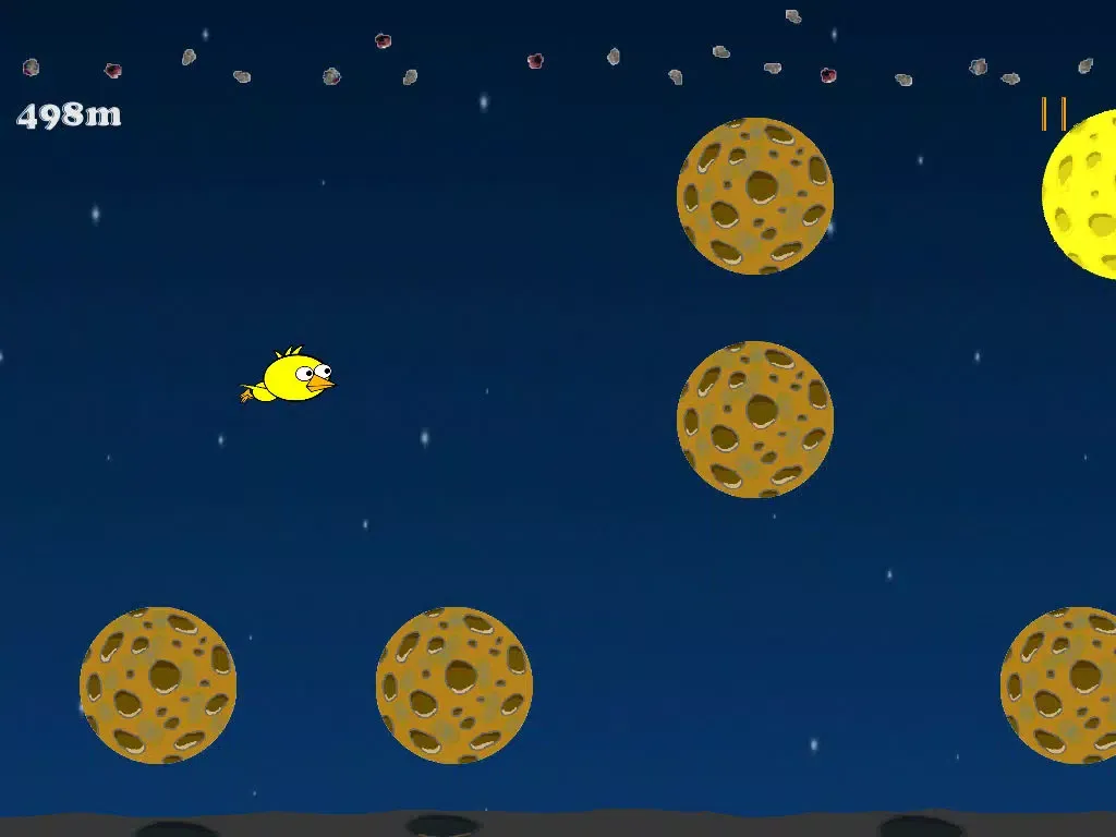 Flappy the Space Bird iPad  स्क्रीनशॉट