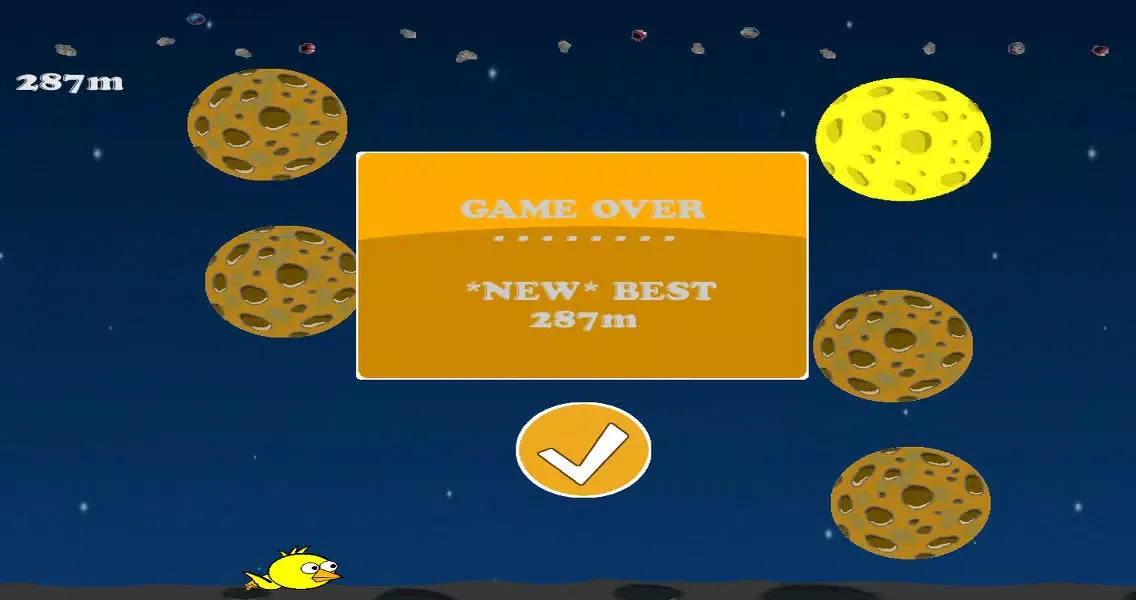 Flappy the Space Bird स्क्रीनशॉट