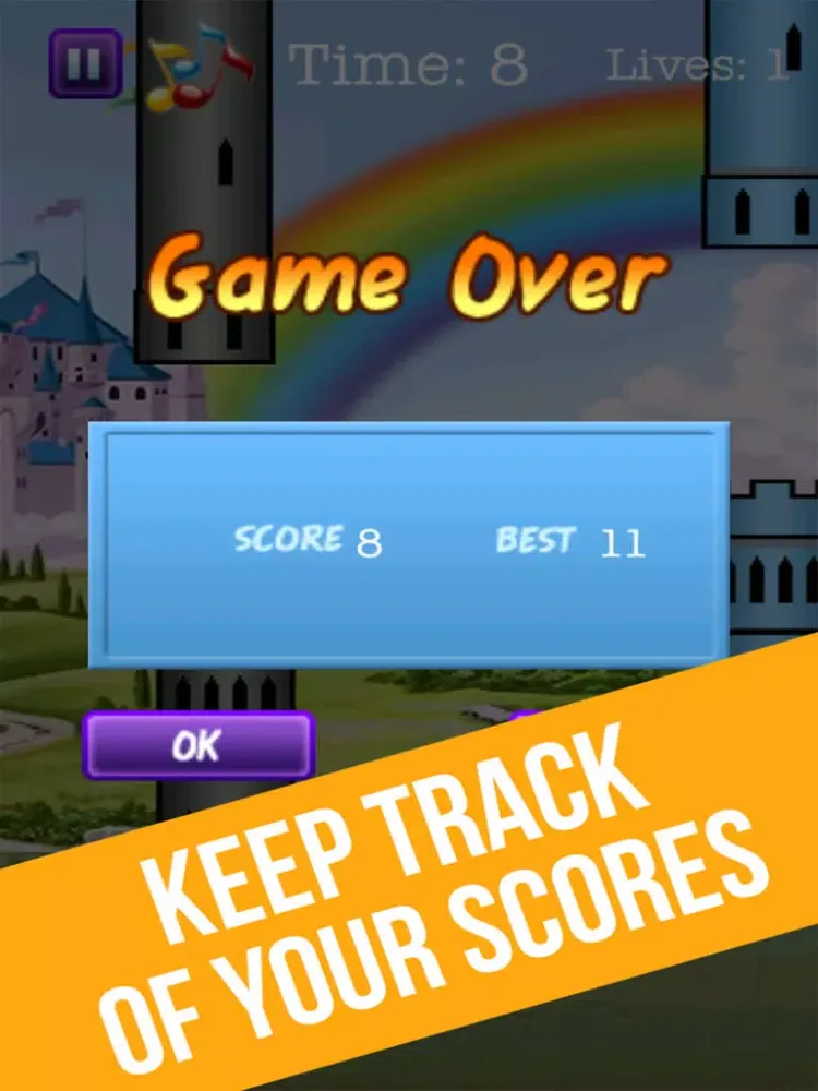 Скриншоты Flying Unicorn - Best Tapping Animal Game iPad 